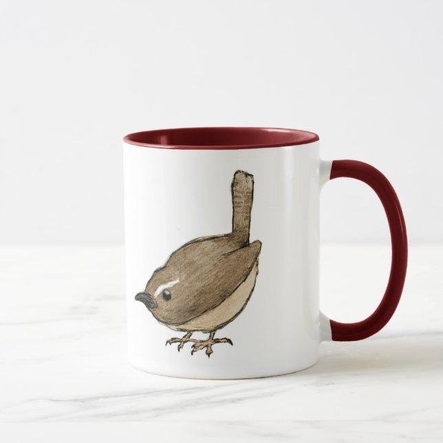 Carolina Wren Mug (Right)