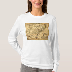 CarolinaPanoramic Map T-Shirt