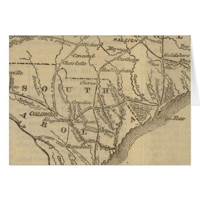 Caroline du Nord, Caroline du Sud (Devant horizontal)