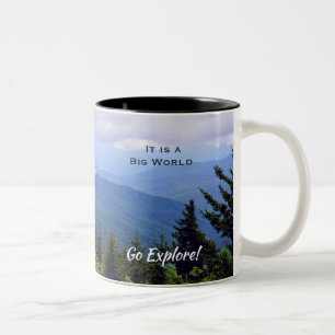 Caroline du Nord Explorateurs Montagnes Mug