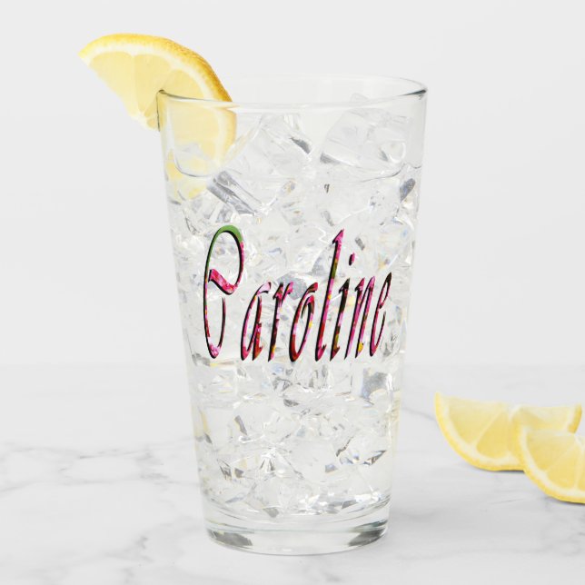 Caroline In My Name, Glass (Front Ice)