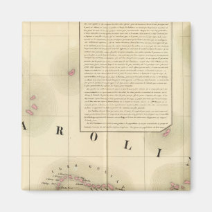 Caroline Islands Oceania no 9 Magnet