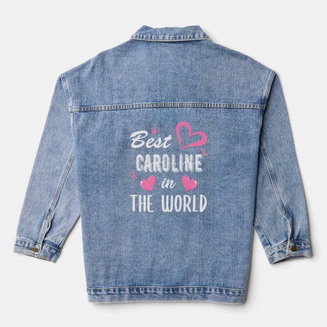 Caroline Name Best Caroline In The World  (Verso)