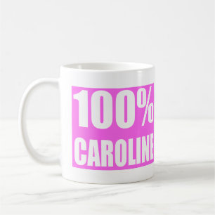 Caroline name  coffee mug