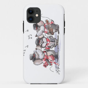 Caroling With Mic, Mac & Moe iPhone 6 Case
