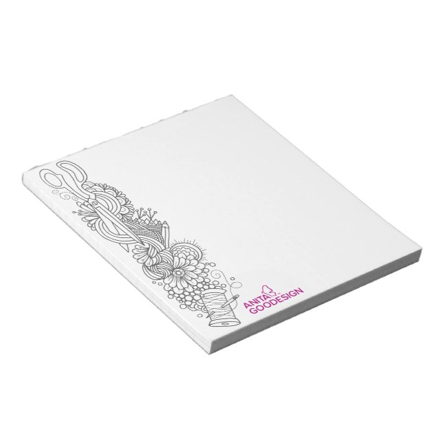 Carol's Doodles Notepad (Angled)
