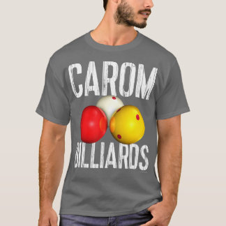 CAROM BILLIARDS Cool Distressed ext T-Shirt