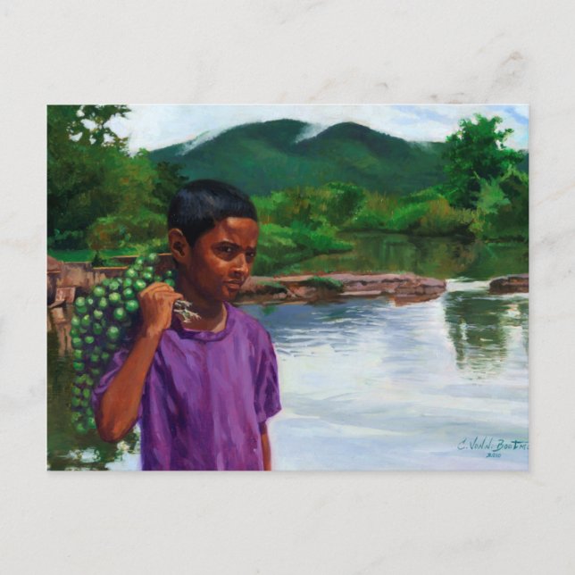 Caroni Chennette Postcard (Front)