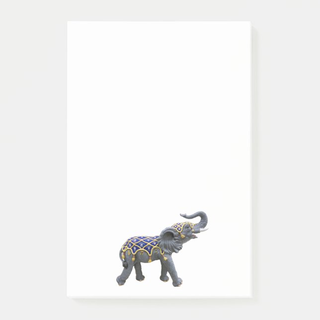 Carousel Animal Elephant Photo Notes (Front)