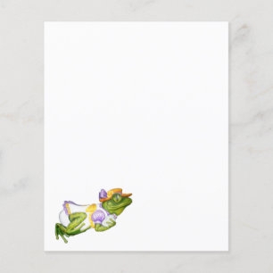 Carousel Animal Frog Photo Paper Stationery