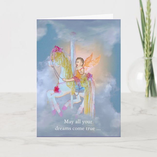 Carousel - Birthday Card (Front)