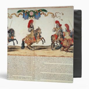 Carousel by Louis XIV Front of Tuileries Binder