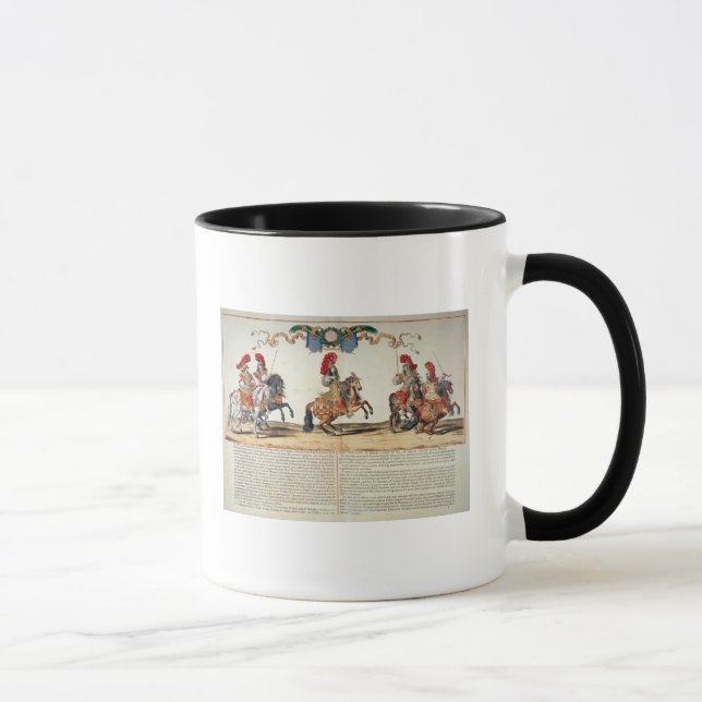 Carousel by Louis XIV  Front of Tuileries Mug (Right)