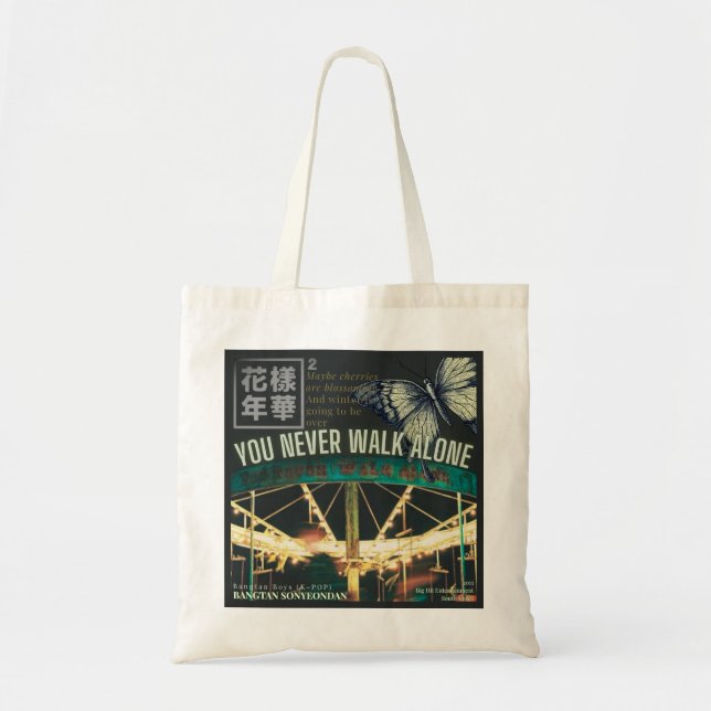 Carousel Canvas Tote Bag (Front)