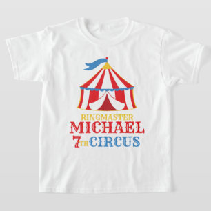 Carousel Circus Carnival Birthday Shirt