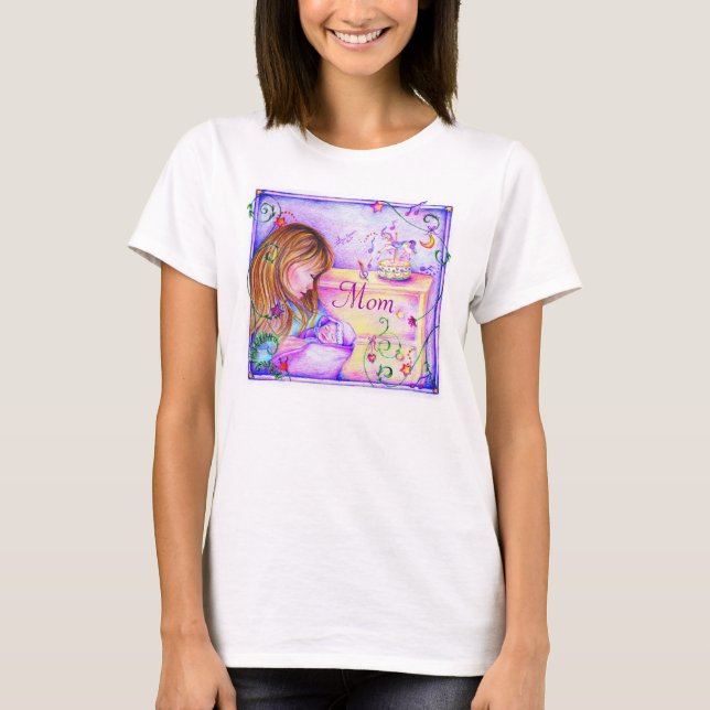 Carousel Dreams Mom Bella Flowy Circle Top (Front)