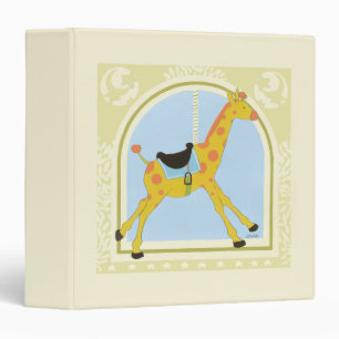 Carousel Giraffe by June Erica Vess Binder