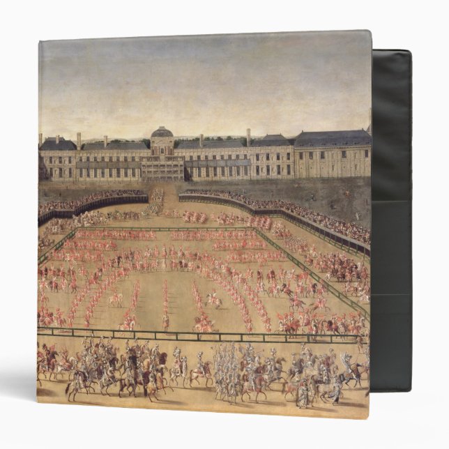 Carousel given for Louis XIV Binder (Front/Inside)