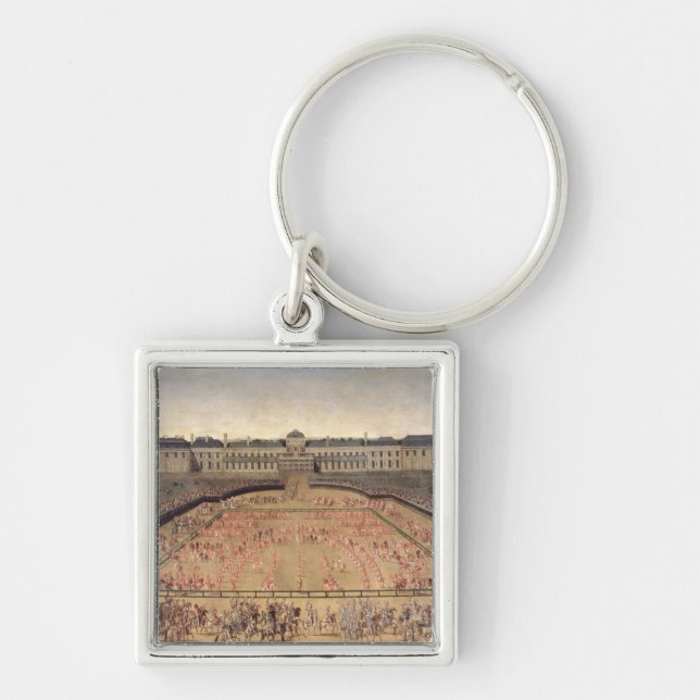 Carousel given for Louis XIV Keychain (Front)