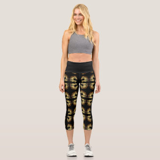 Carousel Horse Capri Leggings