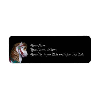 Carousel horse head