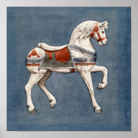 Carousel Horse Henry Murphy Vintage Art Horse