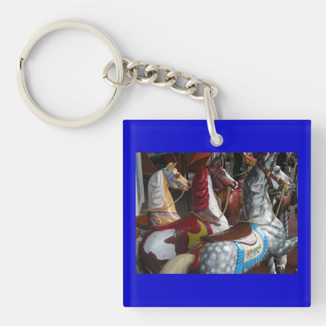 Carousel Horse Key Chain (Front)