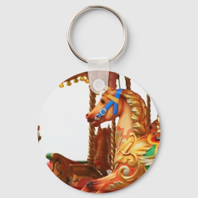 Carousel Horse Keychain (Front)