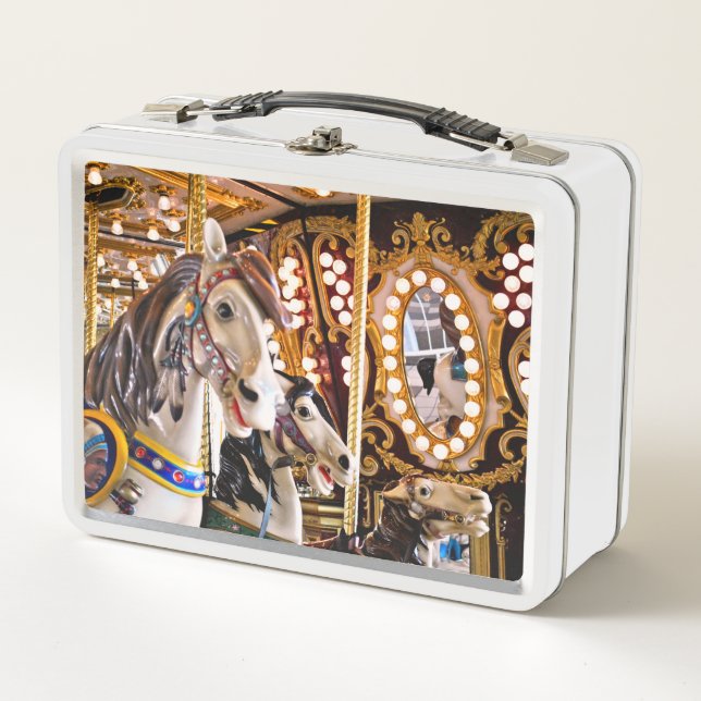 Carousel Horse Lunch Box (Front)