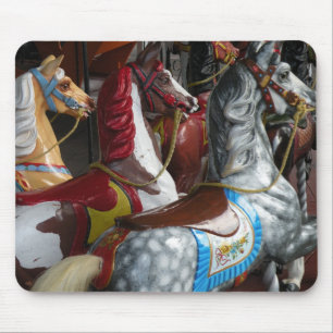 Carousel Horse Mouse Pad