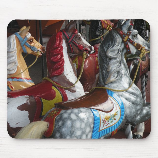 Carousel Horse Mouse Pad (Front)