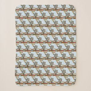 "Carousel Horse" Sherpa Blanket