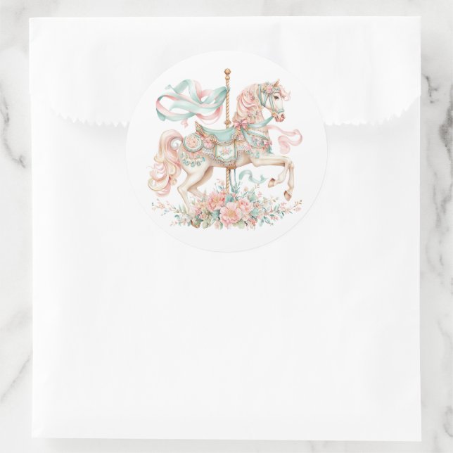Carousel Horse Stickers (Bag)