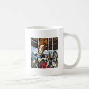 Carousel Horse With Flowing Mane Coffee Mug