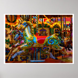 Carousel Horses - SRF Poster