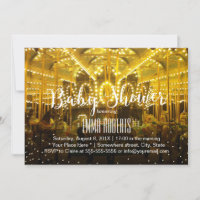 Carousel Merry Go Round String Lights Baby Shower