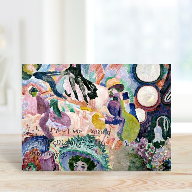 Carousel of Pigs | Robert Delaunay Card (Creator Uploaded)