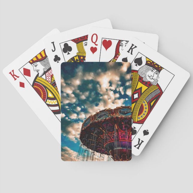 Carousel  playing cards (Back)