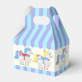 Carousel Ponies Favor Box