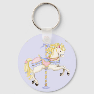 Carousel Pony Keychain