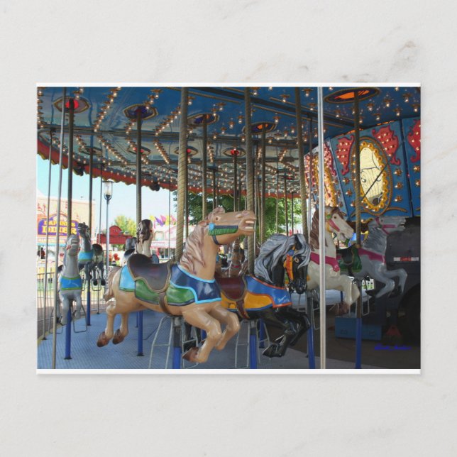 Carousel Postcard (Front)