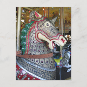 Carousel Postcard