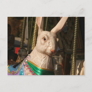 Carousel_Rabbit Postcard