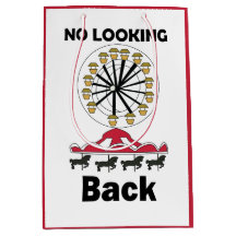 Carousel Ride No Looking Back Inspirational Quote