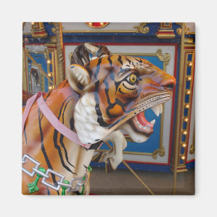 Carousel Tiger Magnet