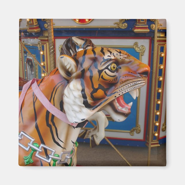 Carousel Tiger Magnet (Front)