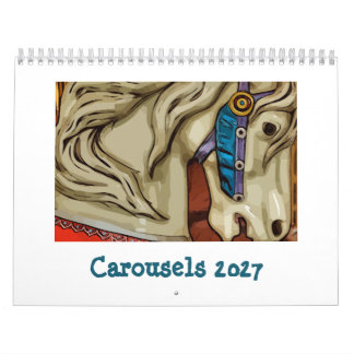Carousels 2027 Calendar