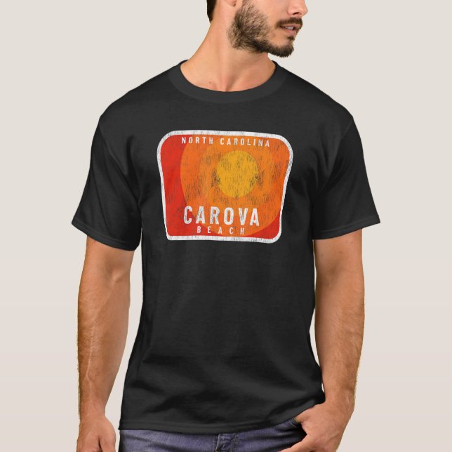 Carova Beach, NC Summertime Vacationing Hot Sunshi T-Shirt (Front)