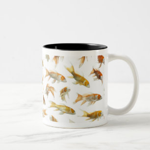 Carp (Cyprinus carpio) 2 Two-Tone Coffee Mug