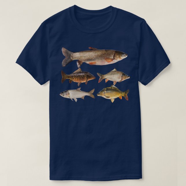 Carp Fisherman DesignCarp Angler  T-Shirt (Design Front)